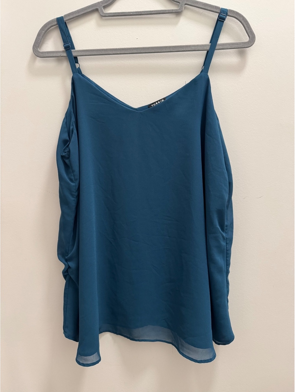 Torrid Sophie teal camisole top